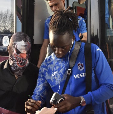 Trabzonspor kafilesi Konya'da