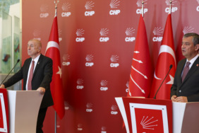 CHP GENEL BAŞKANI ÖZGÜR ÖZEL, ZAFER PARTİSİ GENEL BAŞKANI